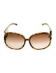 Burberry Oversize Gradient Sunglasses