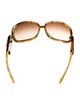 Burberry Oversize Gradient Sunglasses