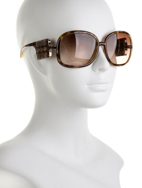 Burberry Oversize Gradient Sunglasses