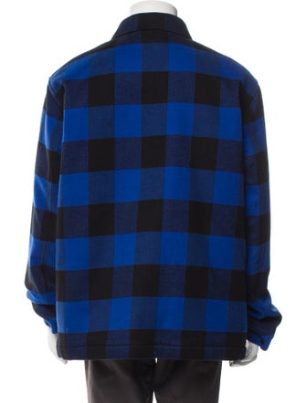 Burberry Abstract Check Peacoat