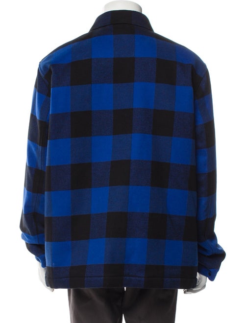 Burberry Abstract Check Peacoat