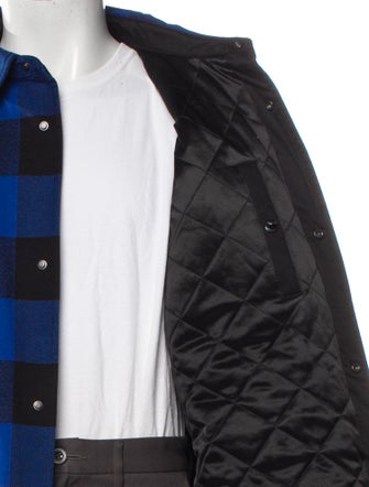 Burberry Abstract Check Peacoat