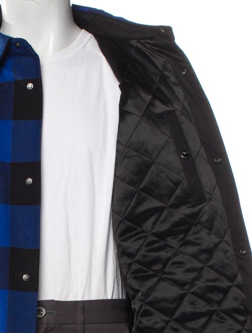 Burberry Abstract Check Peacoat