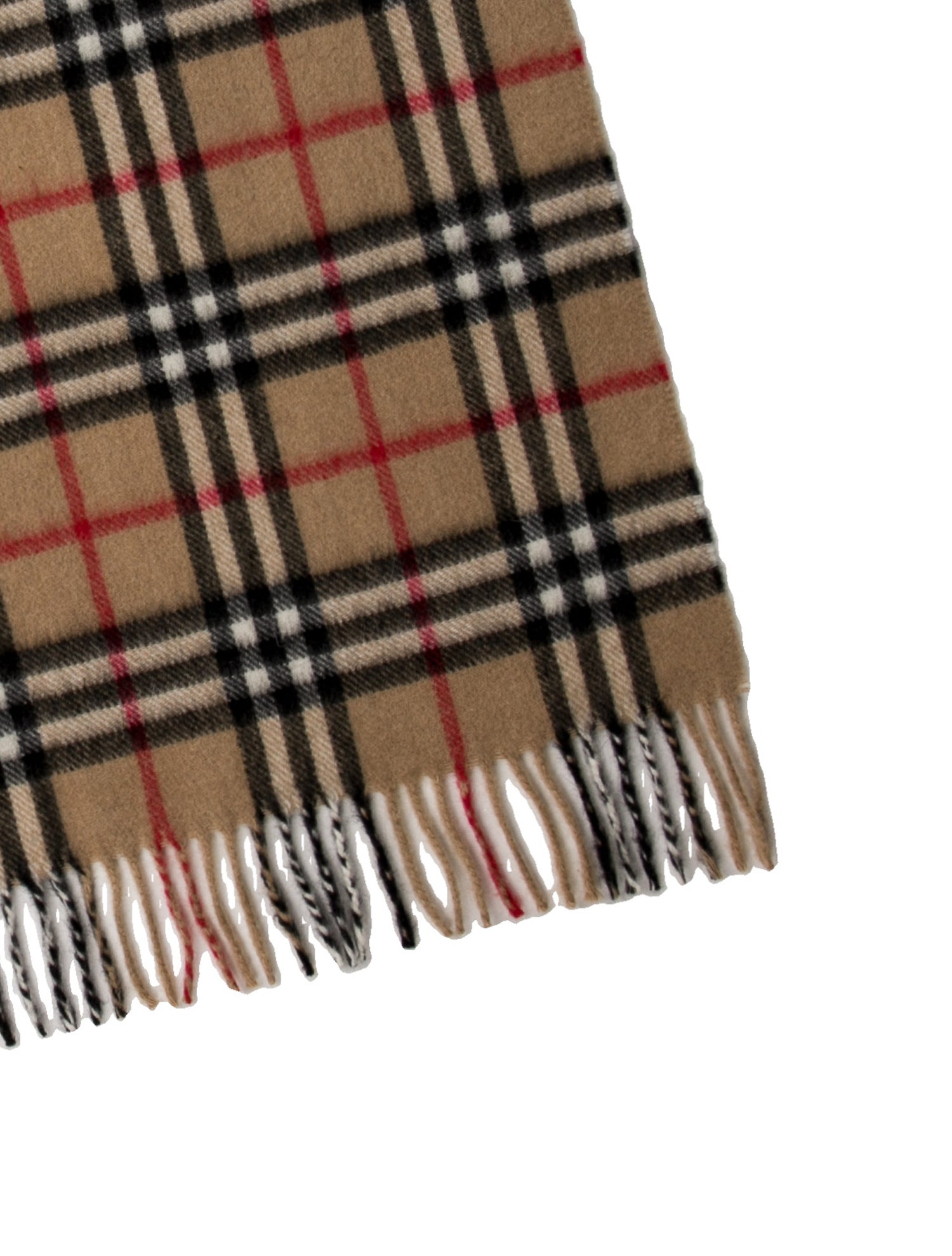 Burberry Cashmere Striped Scarf