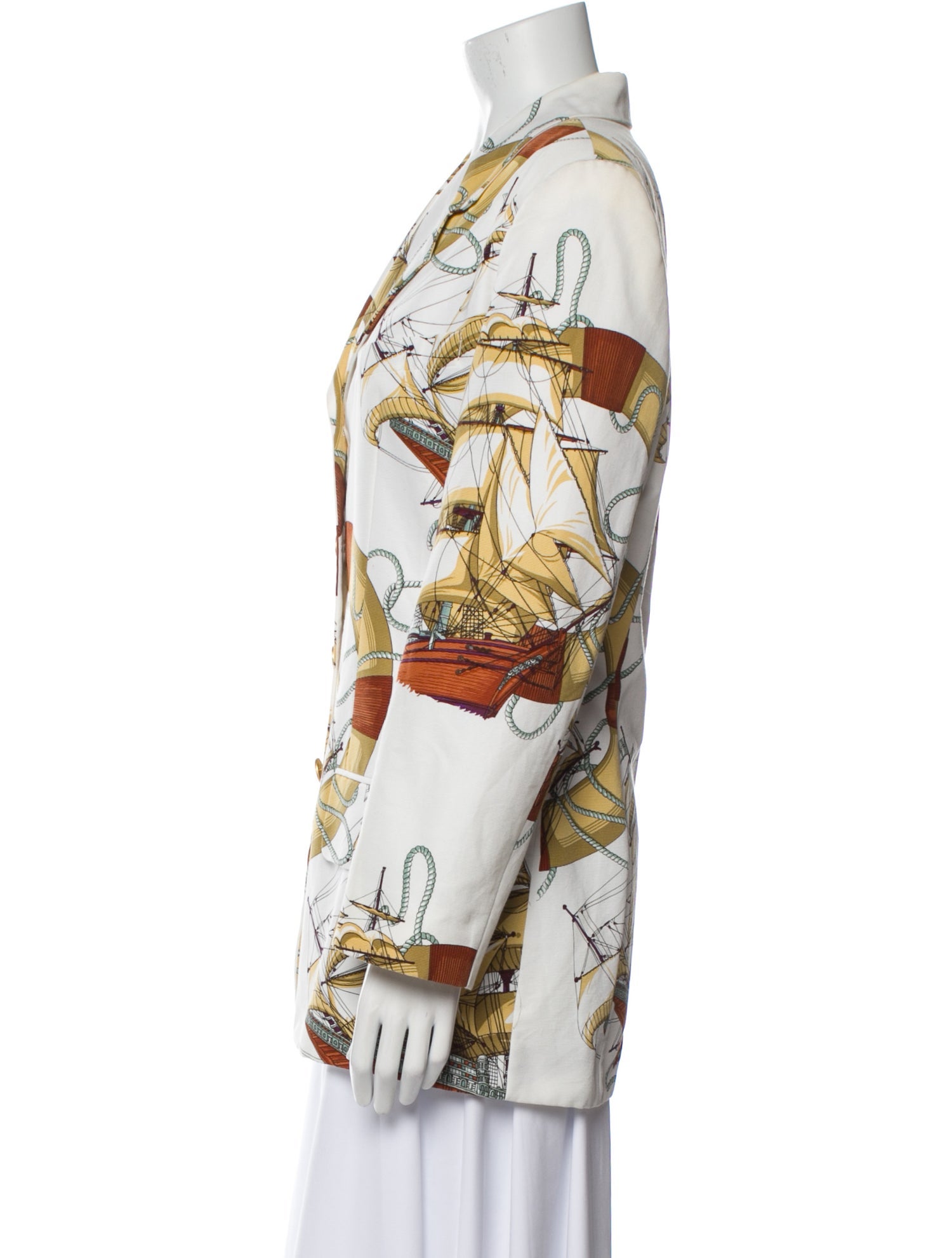 Burberry's Vintage Printed Blazer