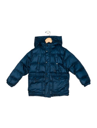 Burberry kid boys' blue jacket