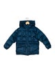 Burberry kid boys' blue jacket