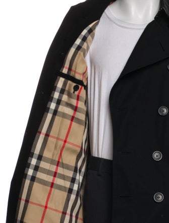 Burberry Nova Check Pattern Peacoat