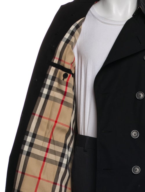 Burberry Nova Check Pattern Peacoat