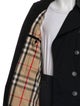 Burberry Nova Check Pattern Peacoat