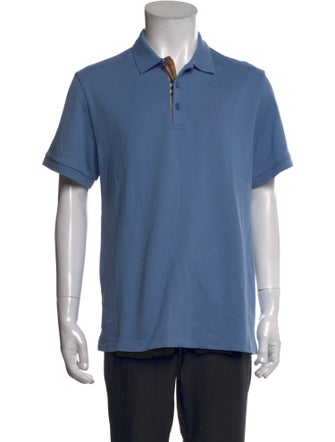 Burberry Collar Short Sleeve Polo Shirt
