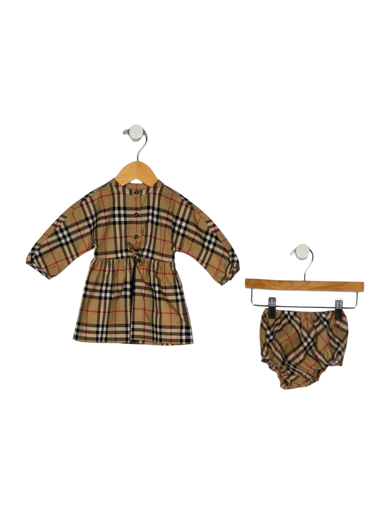 Burberry Infant Girls' Cotton Dress Set