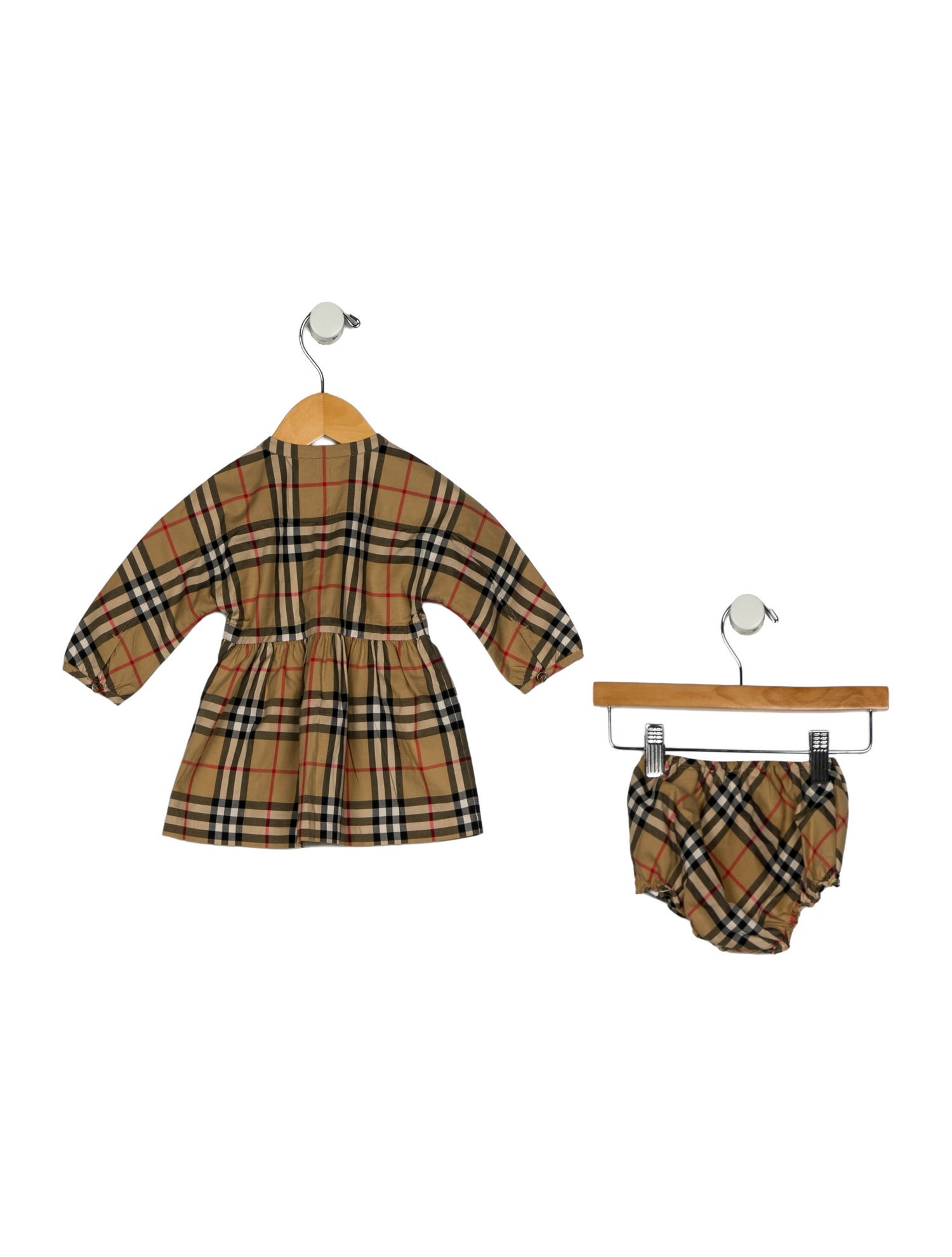 Burberry Infant Girls' Cotton Dress Set