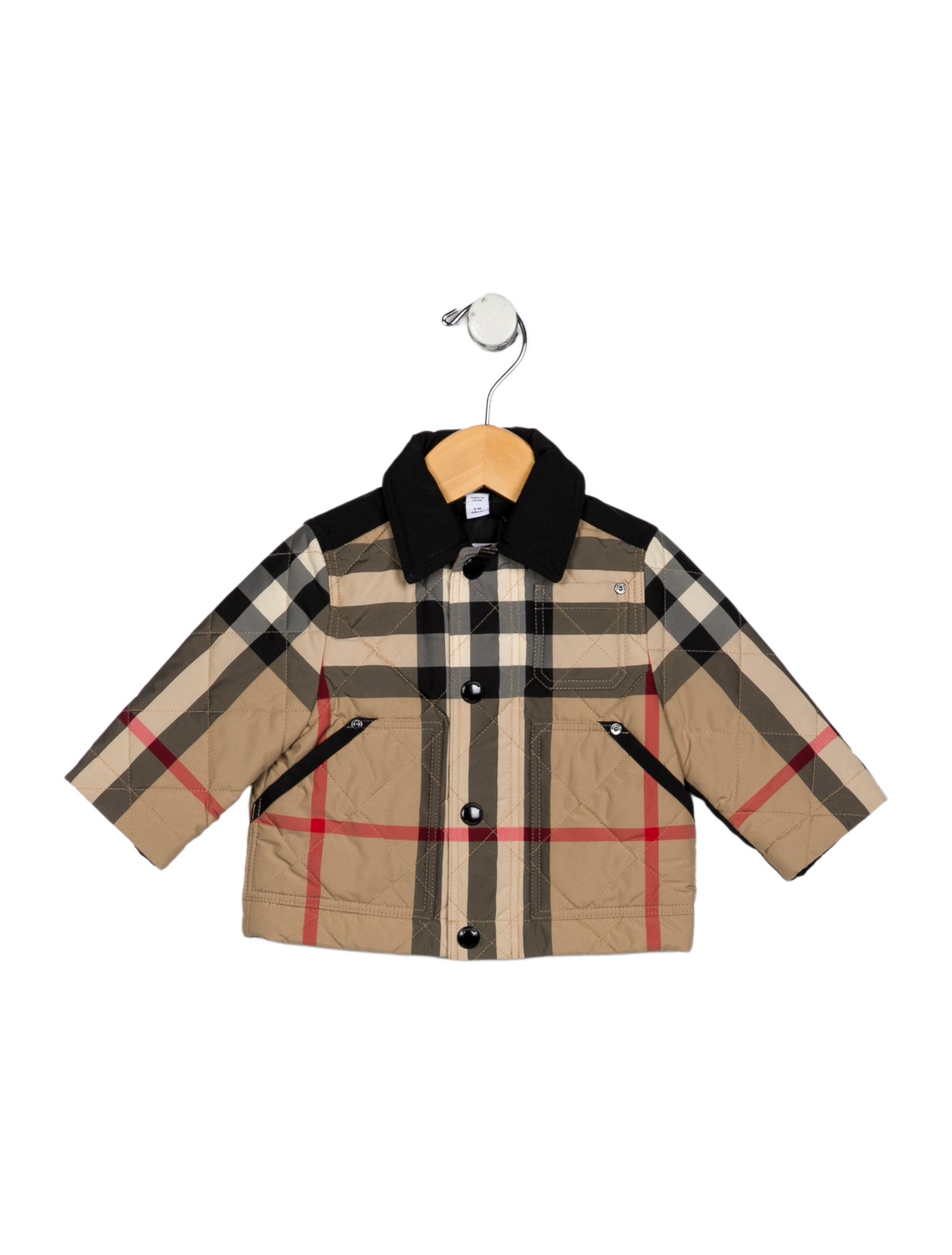 Burberry Infant Boys' Check Print Jacket