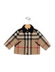 Burberry Infant Boys' Check Print Jacket