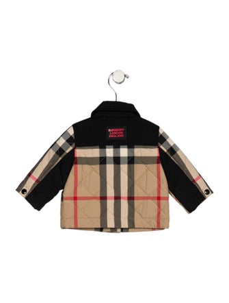 Burberry Infant Boys' Check Print Jacket