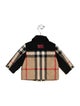 Burberry Infant Boys' Check Print Jacket