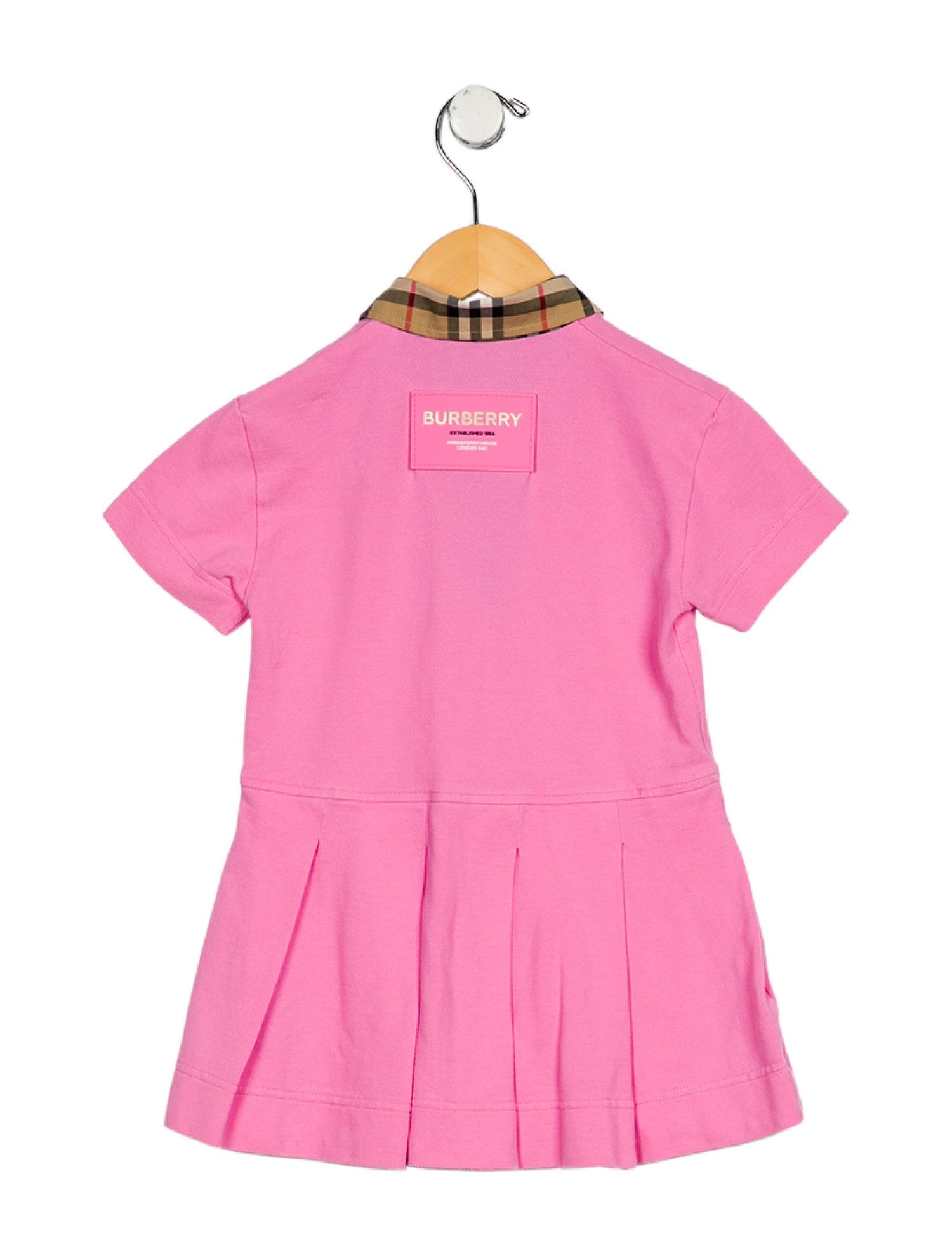 Burberry Toddler Girls' Short Sleeve Dress