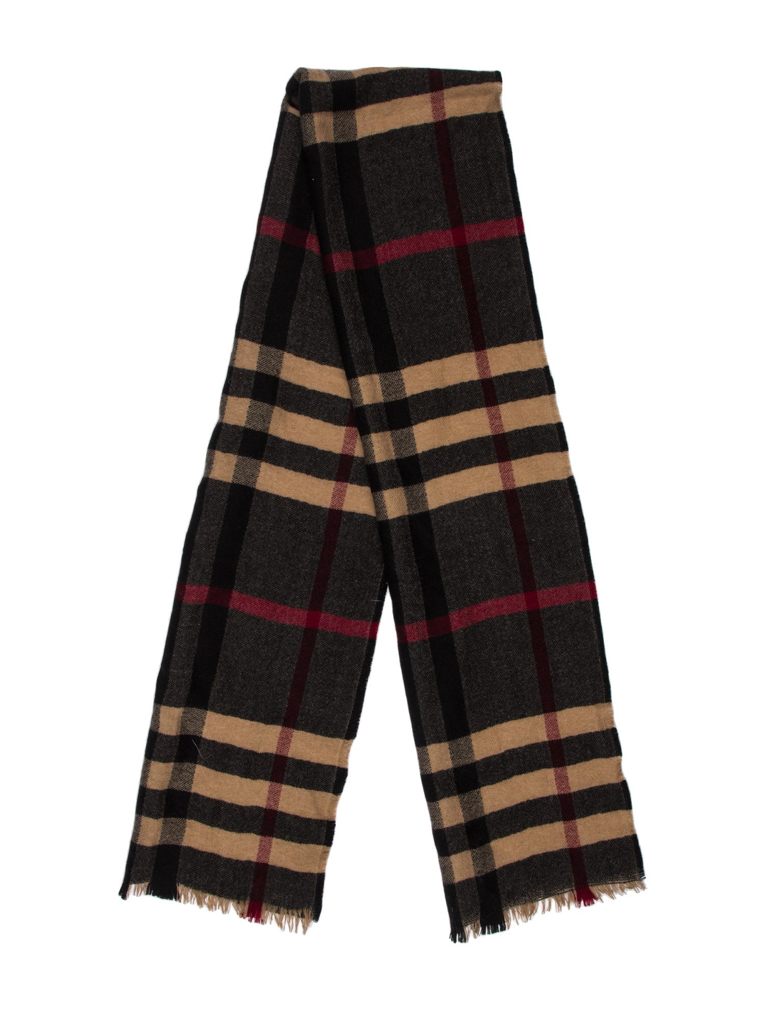 Burberry Wool Striped Scarf