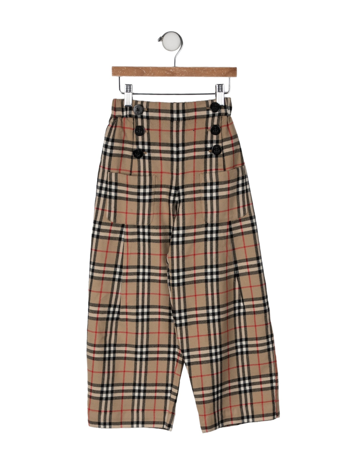 Burberry Nova Check Wool Pants