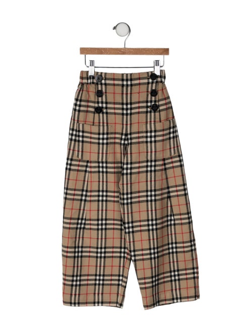 Burberry Nova Check Wool Pants