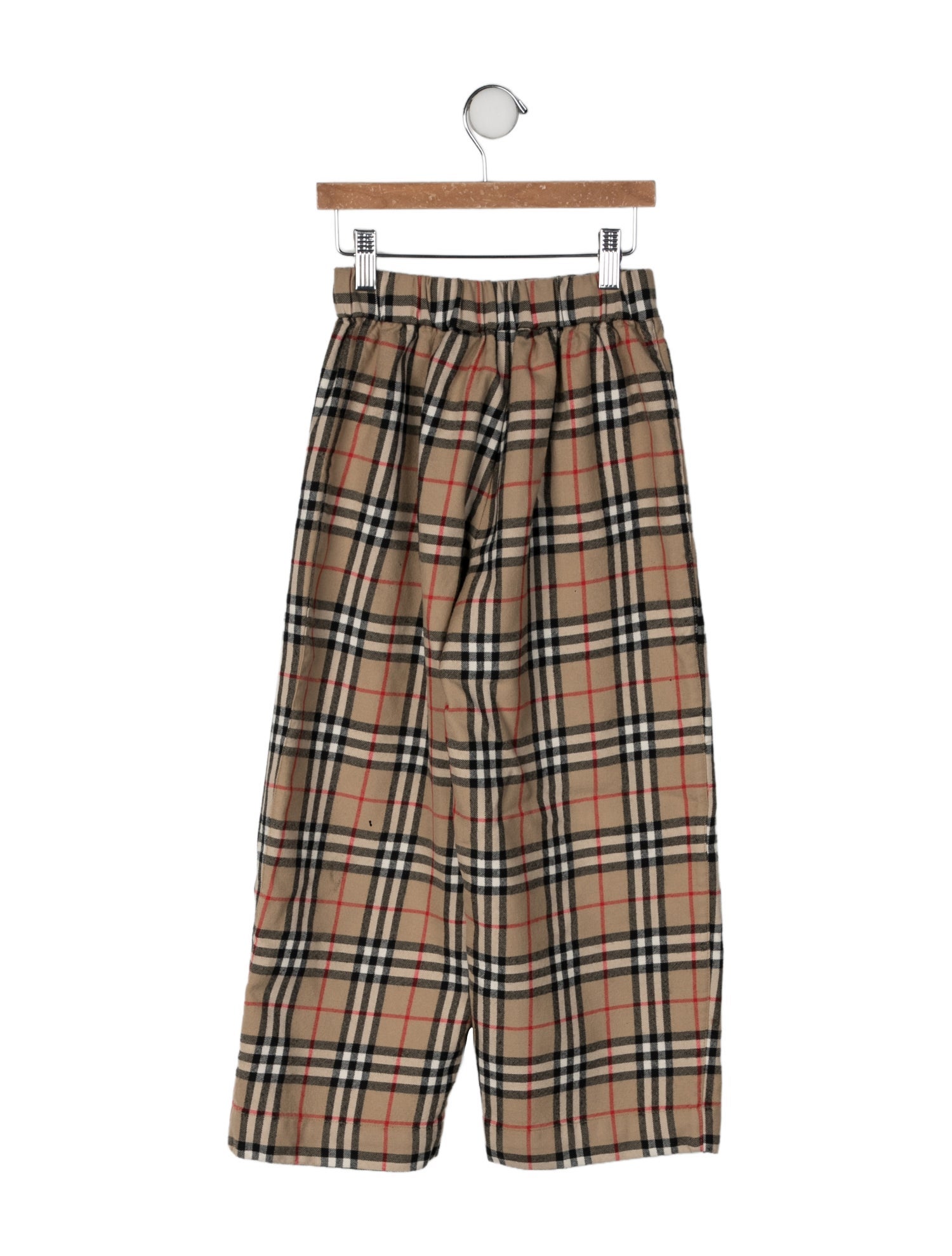 Burberry Nova Check Wool Pants