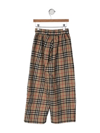 Burberry Nova Check Wool Pants