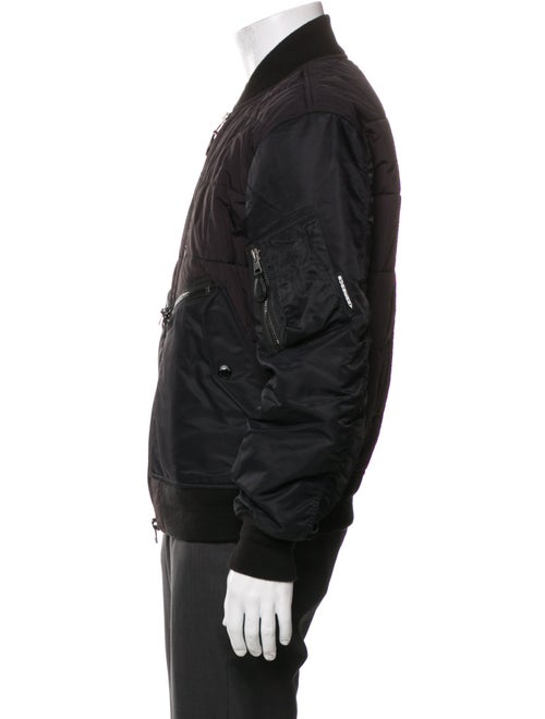 Burberry Nova Check Pattern Bomber Jacket