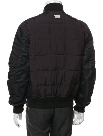 Burberry Nova Check Pattern Bomber Jacket