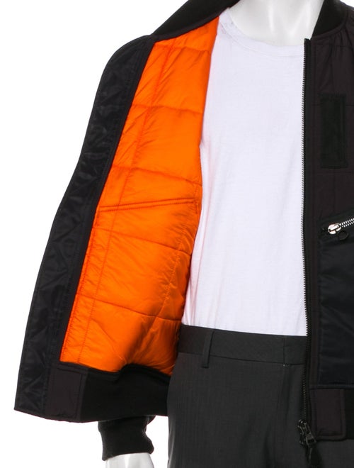 Burberry Nova Check Pattern Bomber Jacket