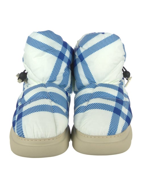 Burberry Nylon Printed Hiking Boots