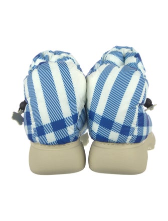 Burberry Nylon Printed Hiking Boots