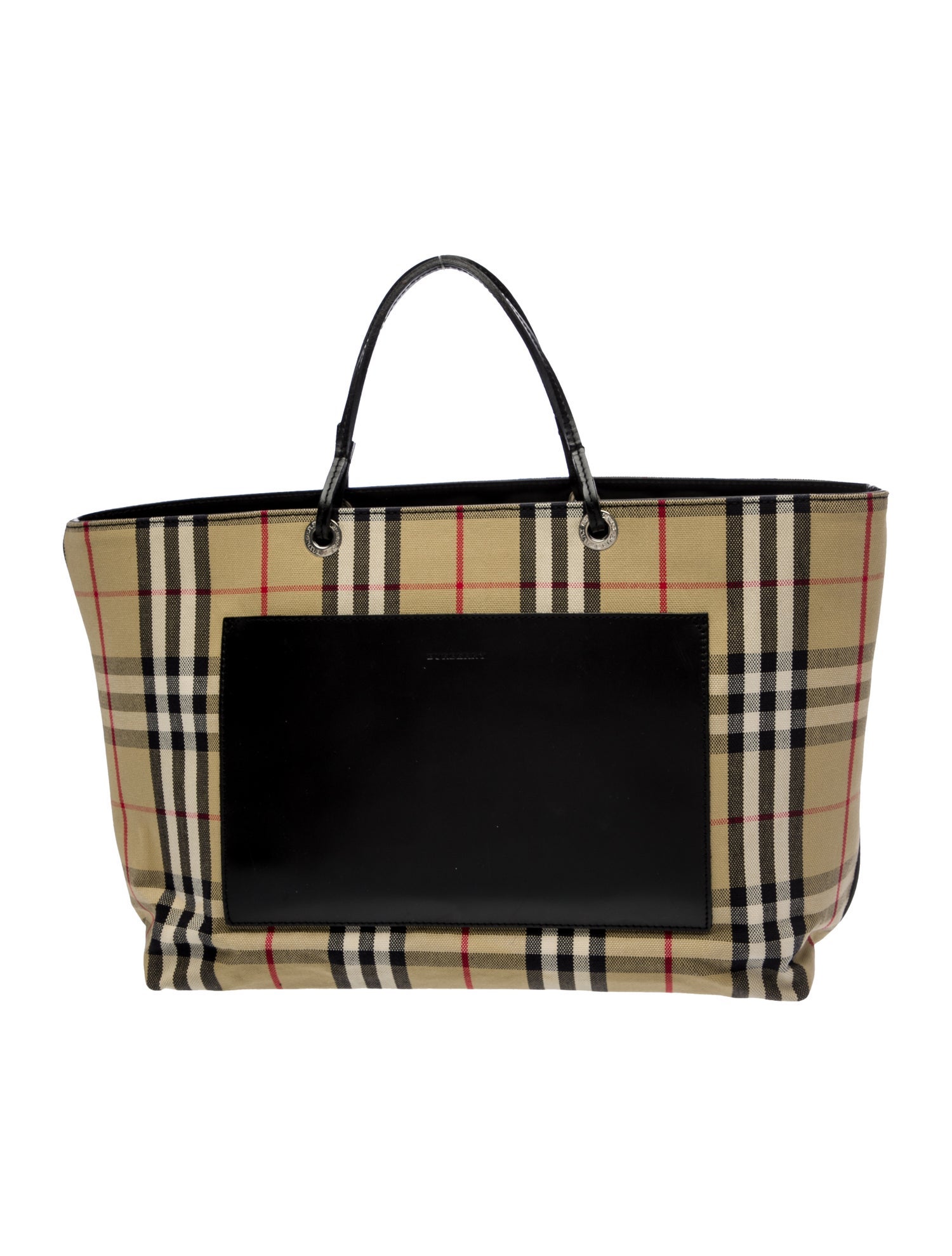 Burberry London House Check Tote Vintage