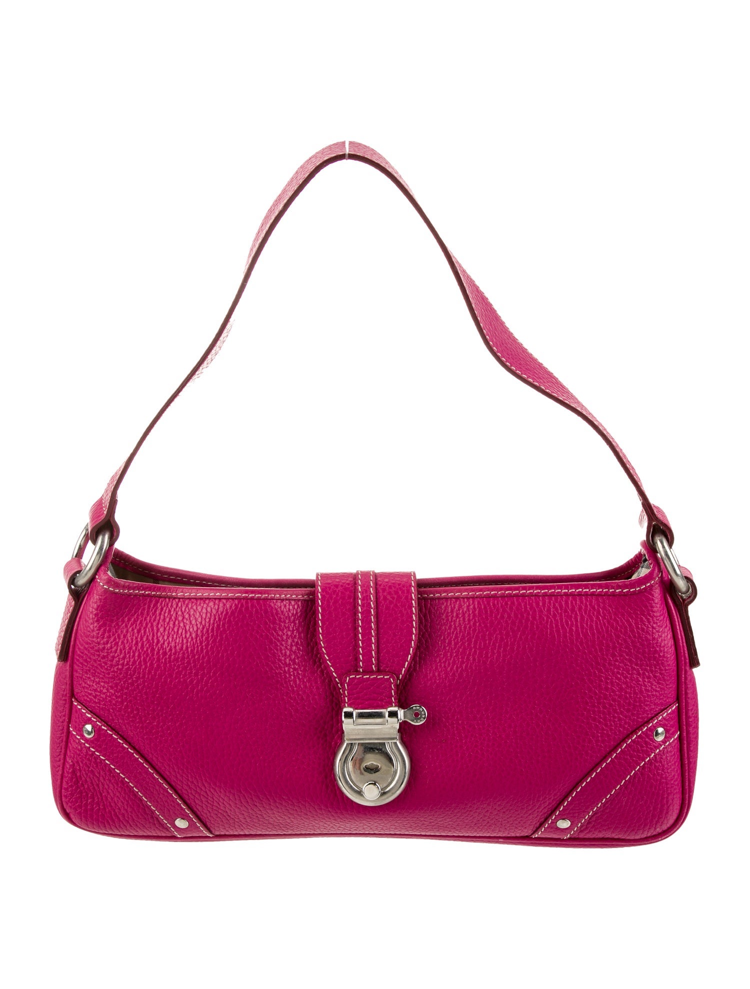 Burberry Haymarket Check Shoulder Bag