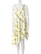 Burberry Floral Print Knee-Length Dress