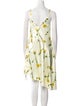 Burberry Floral Print Knee-Length Dress