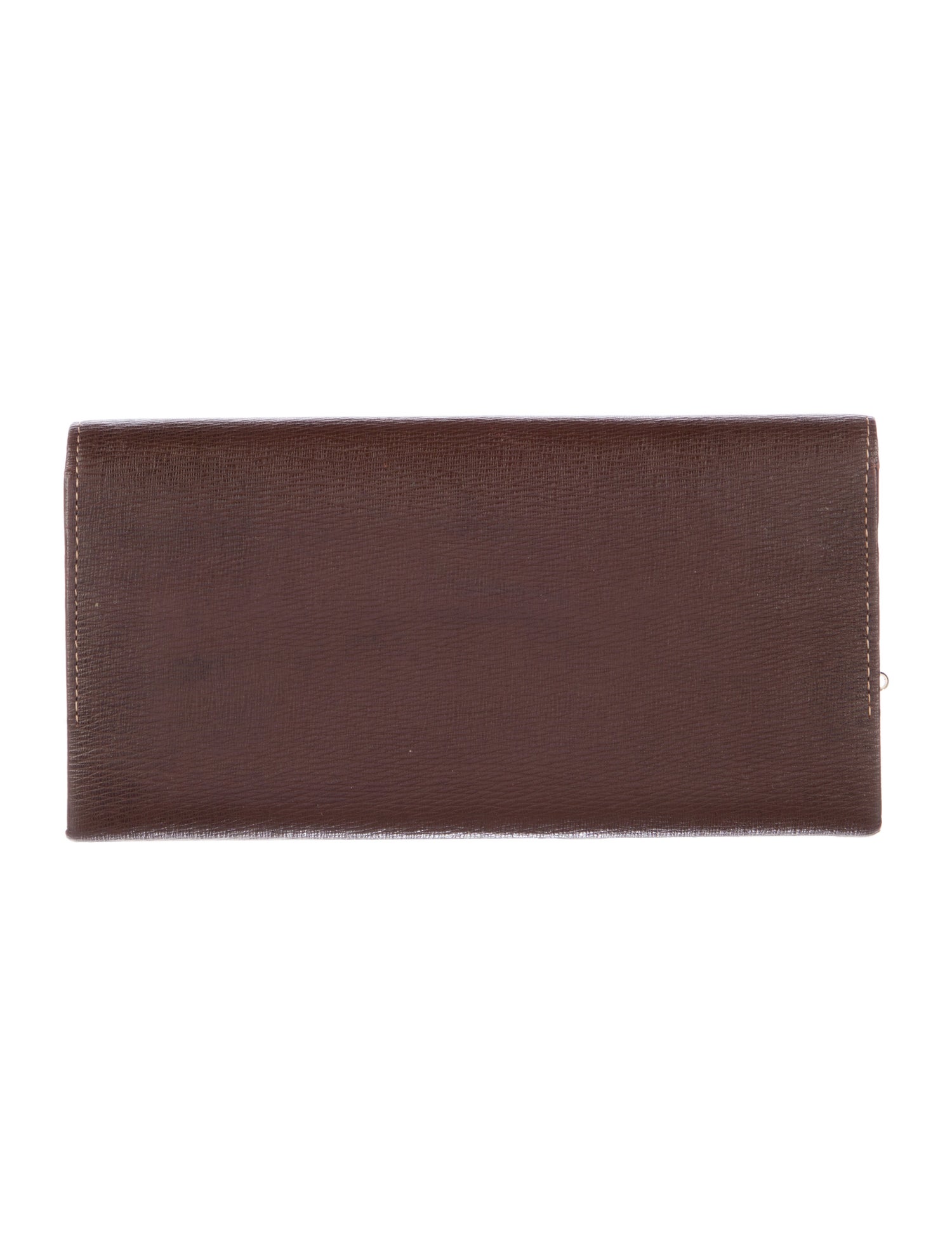Burberry Leather Continental Wallet