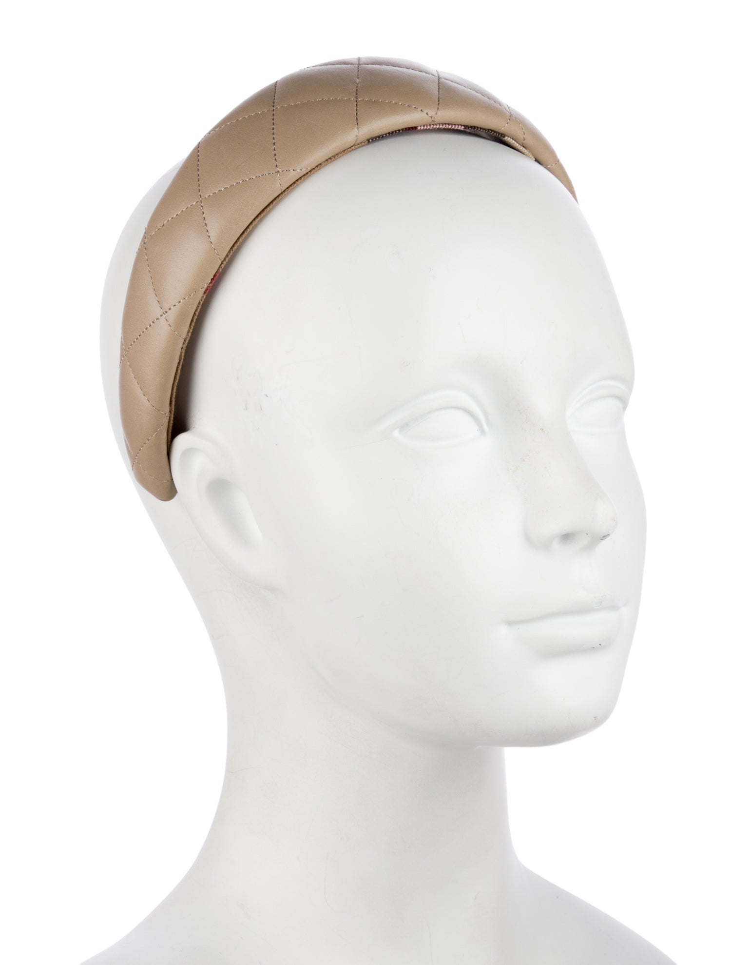 Burberry Quilted Leather Headband
