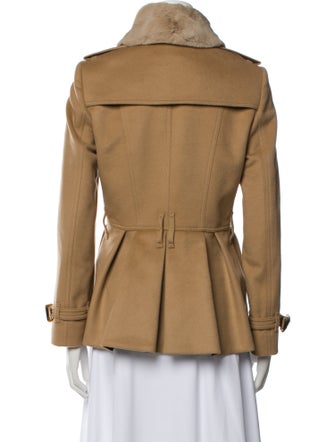 Burberry London Wool Fur Jacket