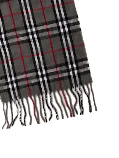 Burberry Cashmere House Check Pattern Scarf
