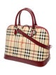 Burberry London Haymarket Check Top Handle Bag