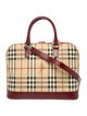 Burberry London Haymarket Check Top Handle Bag