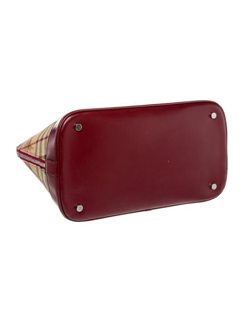 Burberry London Haymarket Check Top Handle Bag