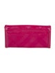 Burberry Patent Leather Continental Wallet