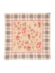 Burberry Floral Check Nova Check Pattern Scarf