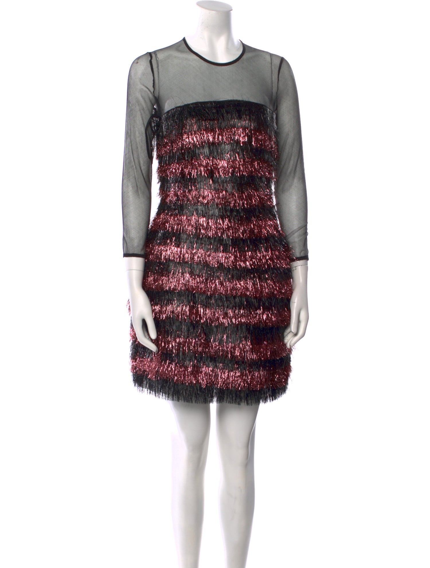 Burberry Striped Mini Dress