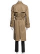 Burberry Nova Check Pattern Trench Coat