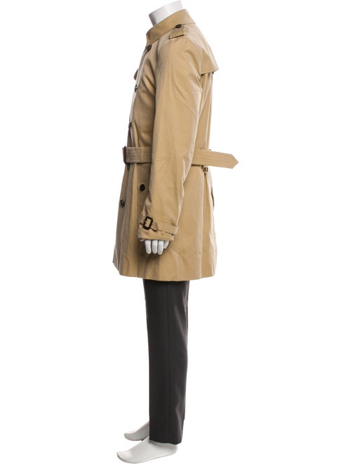 Burberry Nova Check Pattern Trench Coat