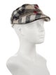 Burberry Check Wool Baseball Hat