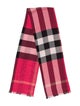 Burberry Silk Striped Scarf